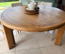 Oak dining table