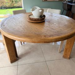 Oak dining table