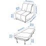 Ikea Sofa Bed - Lycksele Murbo - Grey Image 6