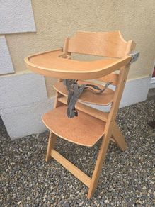 Babylo Wooden Highchair - tripp trapp dupe
