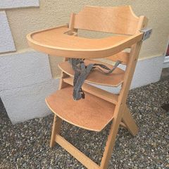 Babylo Wooden Highchair - tripp trapp dupe