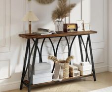 Industrial Console Table