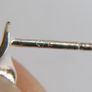 Vintage Sterling silver twist stud earrings Image 4