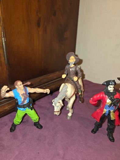Pirate and Knight Toy Figures