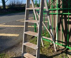Wooden step ladder