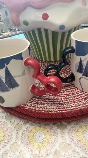 Christmas Disney Mugs Mickey Minnie