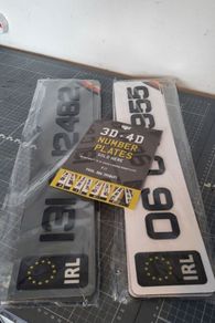3d and 4d number plates