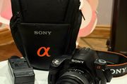 Sony Alpha A290 DSLR Camera Set - 14.2MP with 18-55mm SAM Lens &amp; Accessories