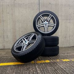 Genuine BMW Borbet XRT-8018 18" Alloys & Tyres - 5x112,  Like New, New Tyres