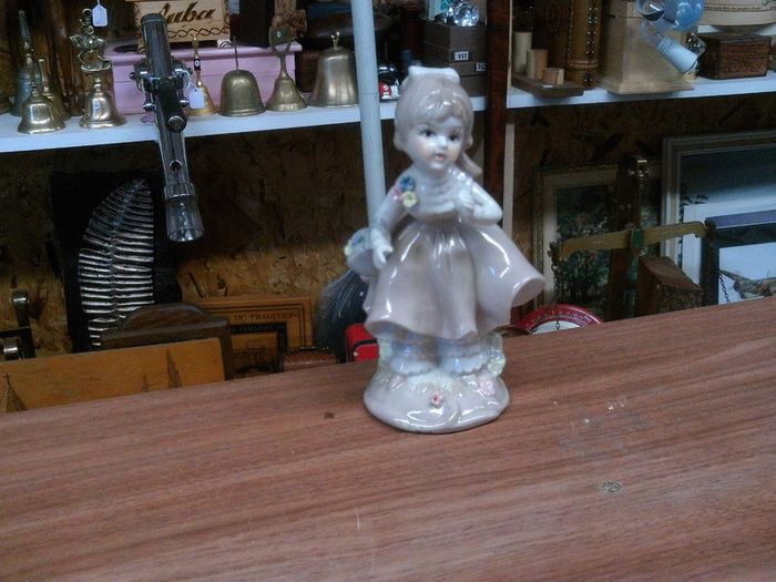 little girl ornament