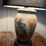 Vintage Japanese Satsuma table lamp Image 4