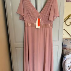 Pink bridesmaids dress EverPretty