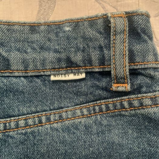 Denim mini skirt. Size XS