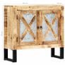 Sideboard 80x30x76 cm Solid Mango Wood Image 7