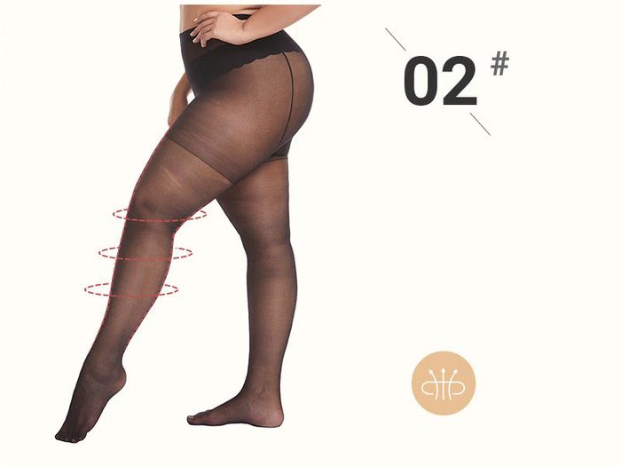 Plus size/ materinity Striped Tights