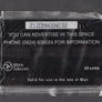 1993 Isle of Man UK2 The Calf of Man (GPT - Magnetic) Phone Card New in Packaging Image 2