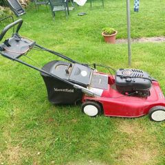 Mountfield M6 Heavy Duty Mower starting and cutting
