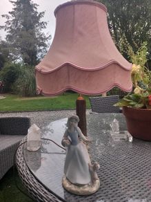 Tengra lamp, Spanish porcelain, great condition, no damage. D18
