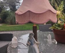 Tengra lamp, Spanish porcelain, great condition, no damage. D18