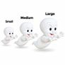 Casper Ghost Through the Window - Halloween Decor - 3 Sizes Image 5
