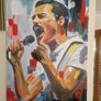 Freddie Mercury original painting Image 4