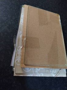 Photo frames glass