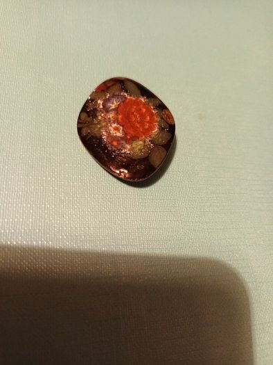 enamel brooch