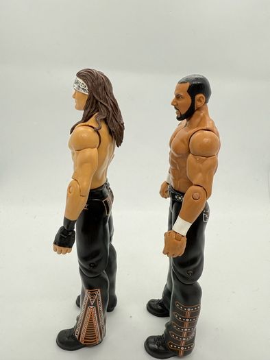 wwe 2 man Band Jinder Mahal & Drew McIntyre action figure