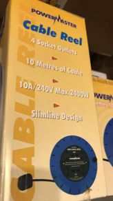 10 Meter 4 Socket Extension Lead
