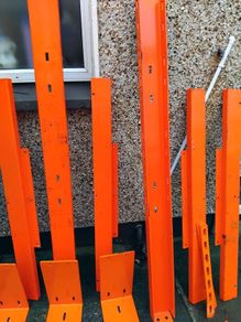 steel brackets