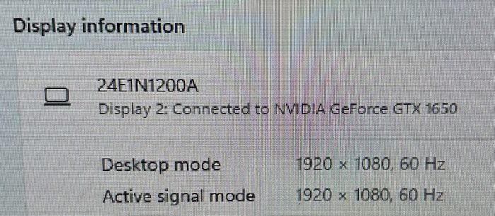 Philips 24E1N1200A 24" 1080p monitor