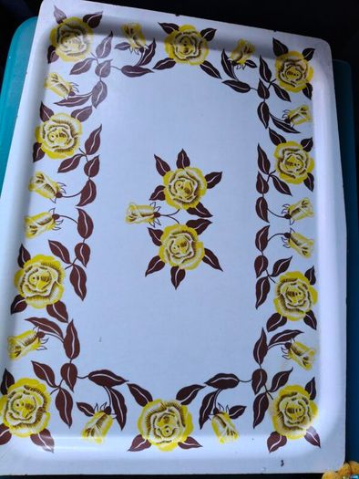 Vintage 1960's Melamine Tray