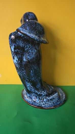 Ceramic monk  collectable figurine