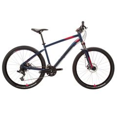 ladies rockrider ST 520 27.5" mountain bike in Blue/Pink