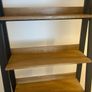 Oak & metal bookcase Image 7