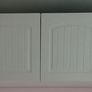 1 white wardrobe, over double bed press Image 4