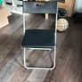 6x IKEA Black Folding Chairs - Outdoor / Extra Seating Image 2