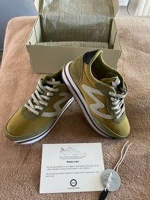 Woden leather Scandinavian sneakers (size UK 4)