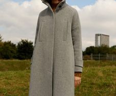 Whistles Wool Coat Size Uk 12