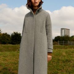 Whistles Wool Coat Size Uk 12