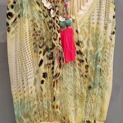Just M Paris silk animal print jumpsuit Sz S (Fit 8-10UK)
