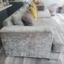 4 seater  sofa and free poufee Image 3