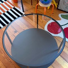 Black Glass Coffee Table