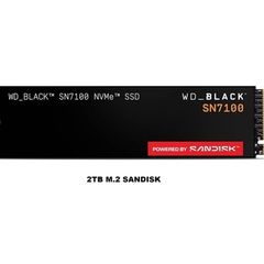 2TB Sandisk Nvme M.2 Wd_black Sn7100 Ssd