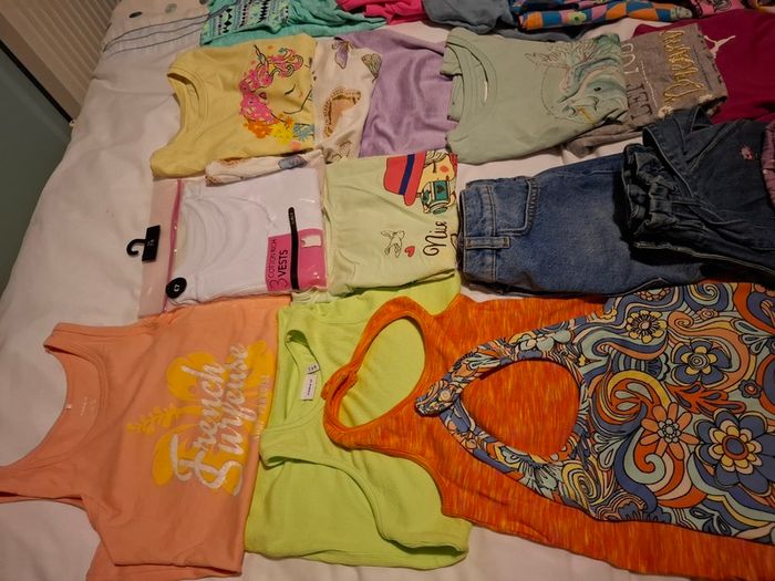Girls summer bundle over 50 piece 7-8 years Next, name it