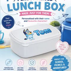 personalised lunch box