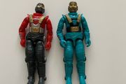 Vintage GI Joe / Action Force Astro-Viper Figures x2 - Cobra Space Troops