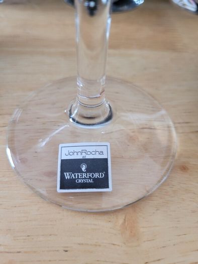 Waterford Crystal John Rocha Red Wine Glasses