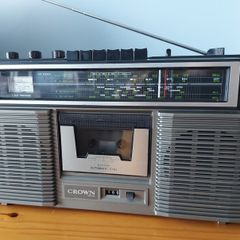 Crown CSC-835L, Stereo Radiorecorder, Made in Japan.