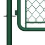 Garden Gate Steel 150x495 cm Green Image 4